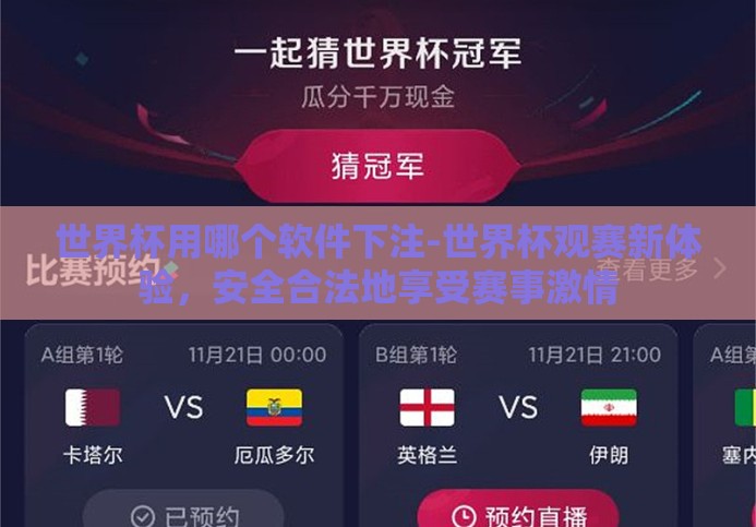世界杯用哪个软件下注-世界杯观赛新体验,安全合法地享受赛事激情 世界杯用哪个软件下注-世界杯观赛新体验,安全合法地享受赛事激情