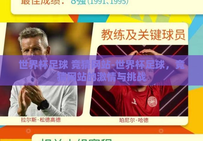 世界杯足球 竞猜网站-世界杯足球，竞猜网站的激情与挑战