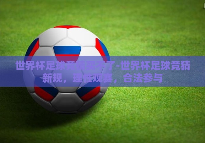 世界杯足球竞猜买不了-世界杯足球竞猜新规，理性观赛，合法参与