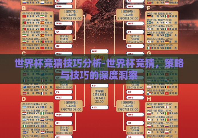 世界杯竞猜技巧分析-世界杯竞猜，策略与技巧的深度洞察