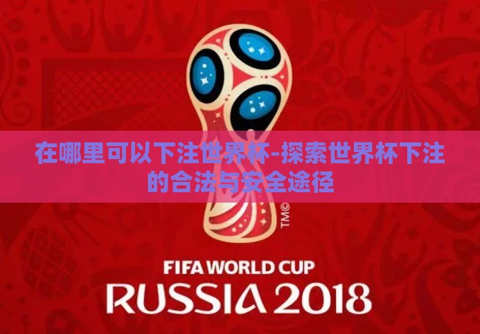在哪里可以下注世界杯-探索世界杯下注的合法与安全途径