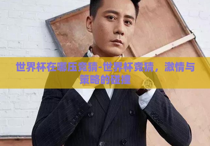 世界杯在哪压竞猜-世界杯竞猜，激情与策略的碰撞